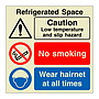 Refrigerated space (Marine Sign)