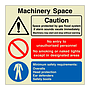 Machinery space (Marine Sign)