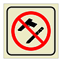 No weapons symbol (Marine Sign)